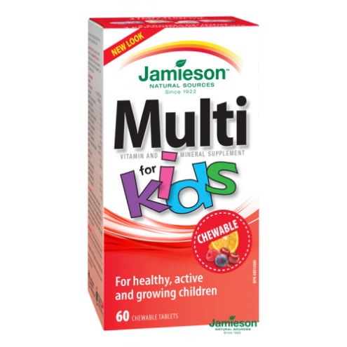 JAMIESON Kids Multivitamin cucací, 60 tbl